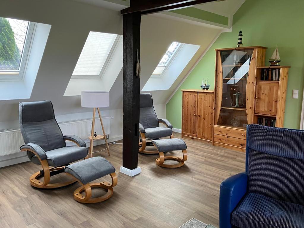 Grosse 4 Sterne Ferienwohnung Beim Boddenstrand Sundhagen-Niederhof Zewnętrze zdjęcie