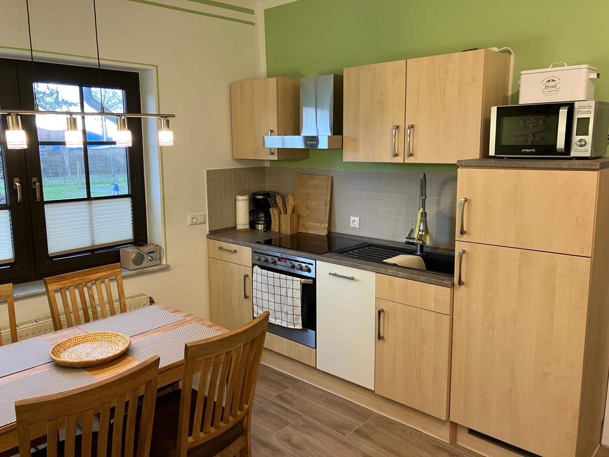 Grosse 4 Sterne Ferienwohnung Beim Boddenstrand Sundhagen-Niederhof Zewnętrze zdjęcie