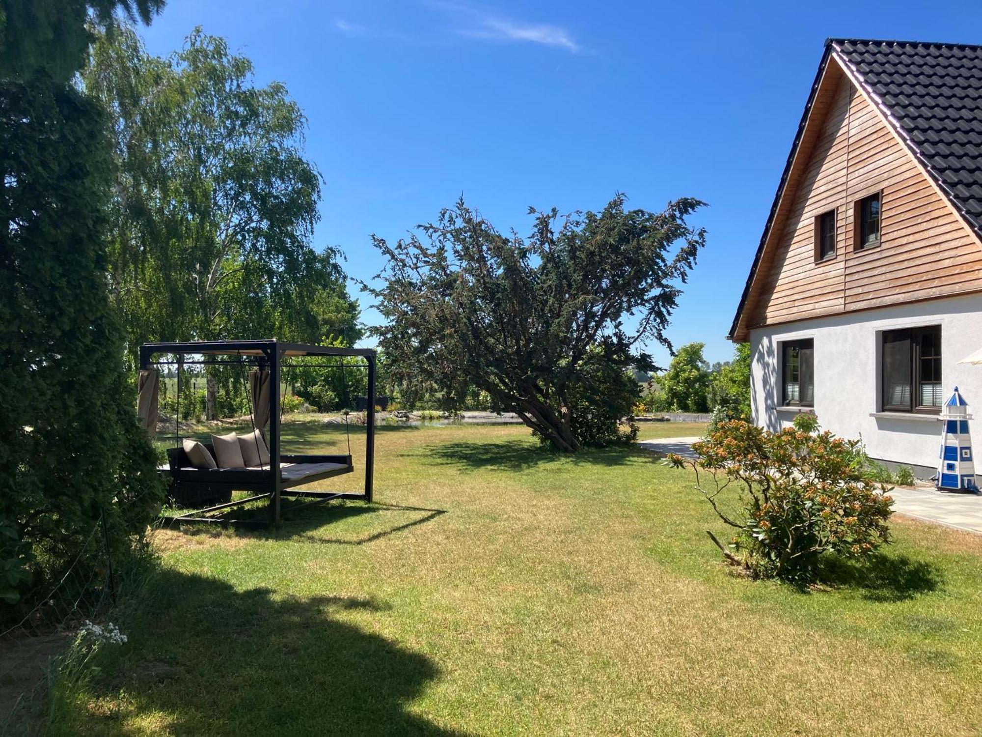 Grosse 4 Sterne Ferienwohnung Beim Boddenstrand Sundhagen-Niederhof Zewnętrze zdjęcie