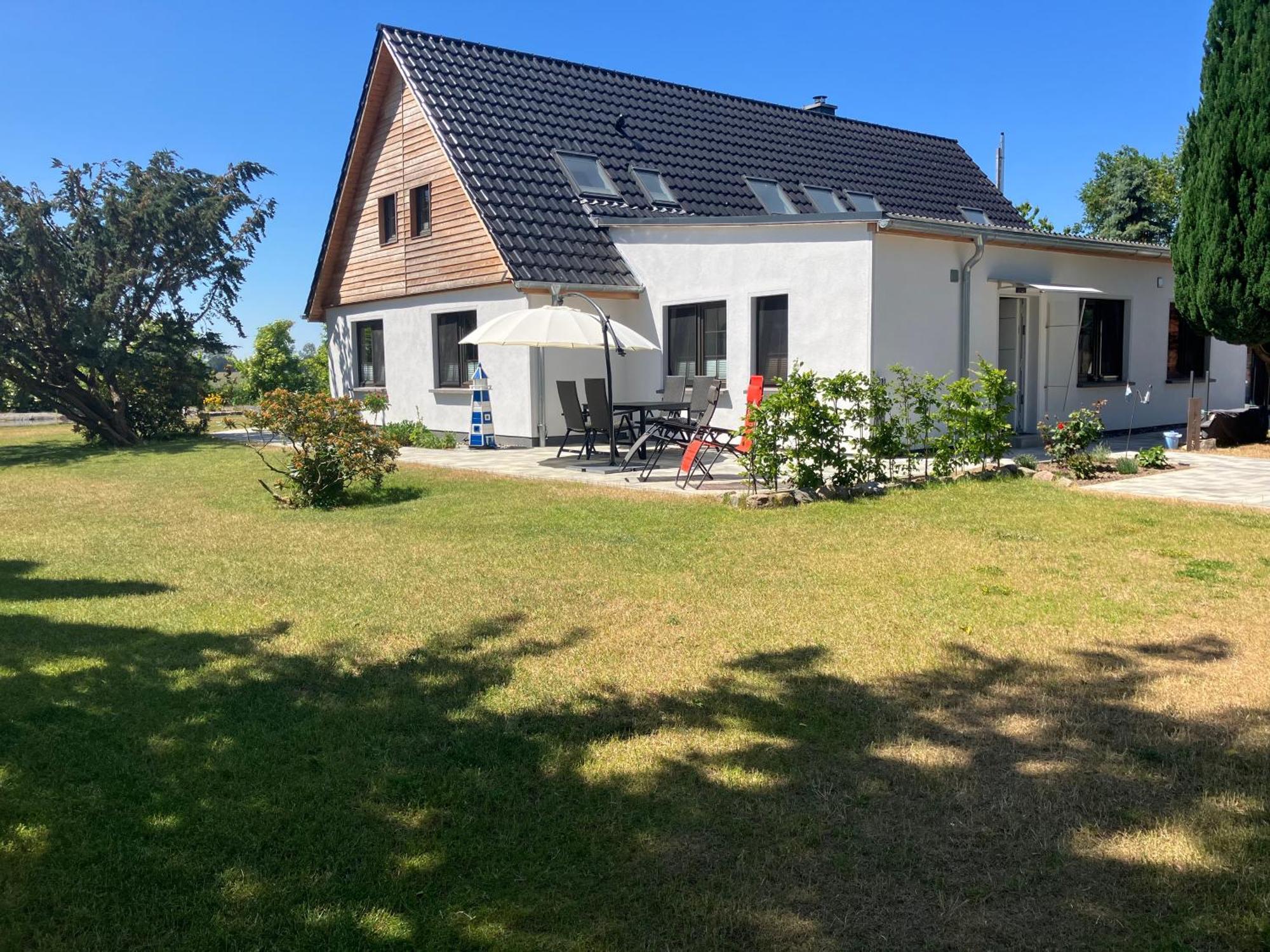 Grosse 4 Sterne Ferienwohnung Beim Boddenstrand Sundhagen-Niederhof Zewnętrze zdjęcie