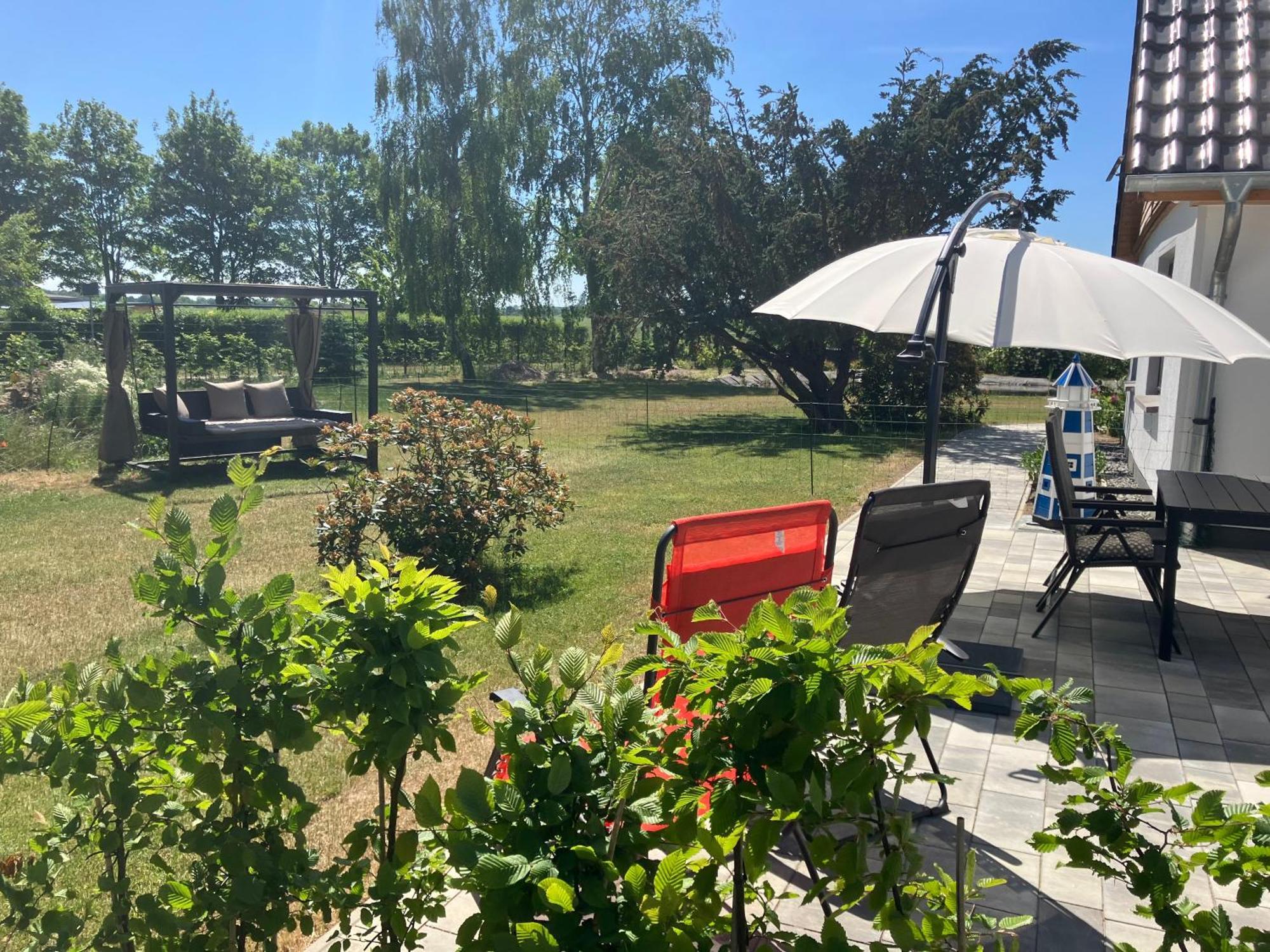 Grosse 4 Sterne Ferienwohnung Beim Boddenstrand Sundhagen-Niederhof Zewnętrze zdjęcie