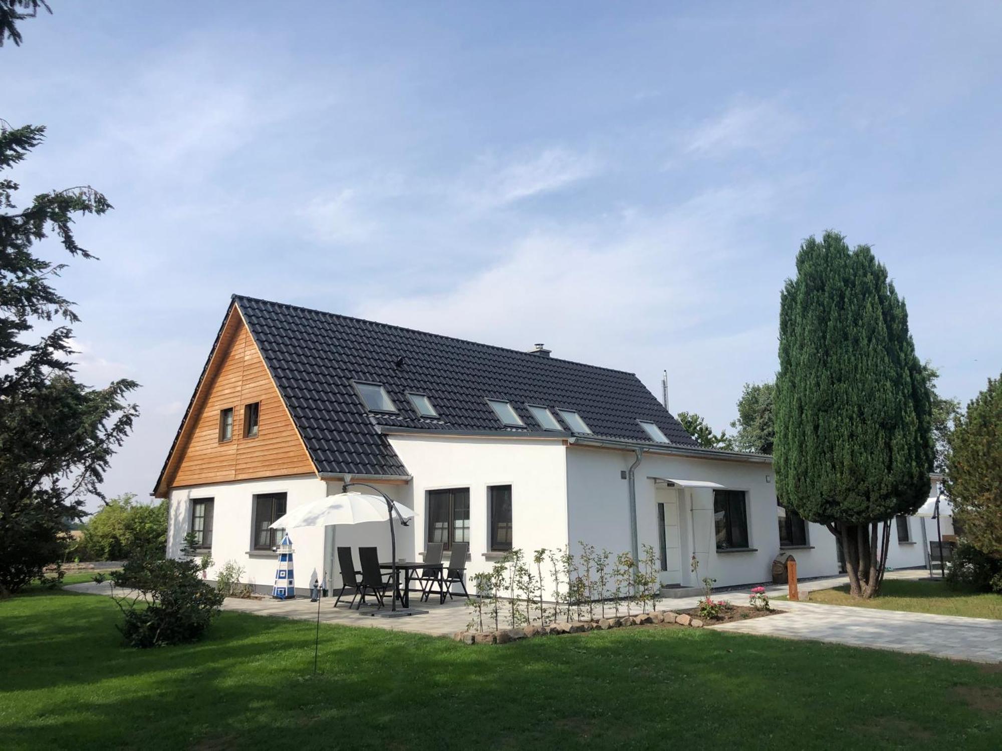 Grosse 4 Sterne Ferienwohnung Beim Boddenstrand Sundhagen-Niederhof Zewnętrze zdjęcie