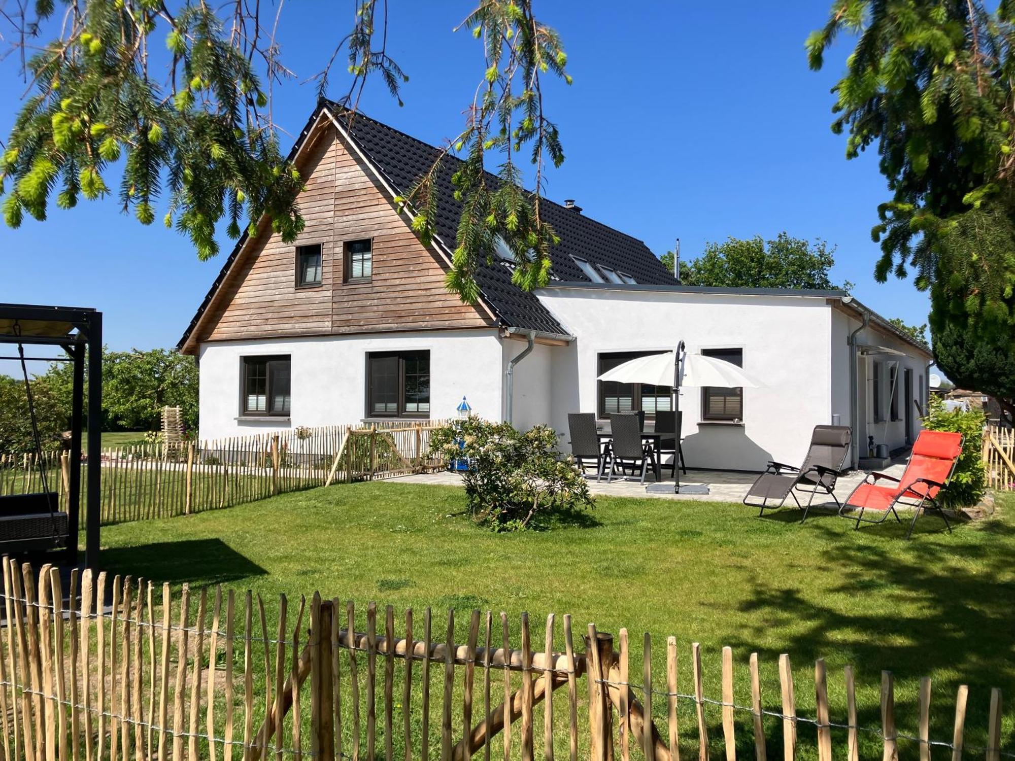 Grosse 4 Sterne Ferienwohnung Beim Boddenstrand Sundhagen-Niederhof Zewnętrze zdjęcie