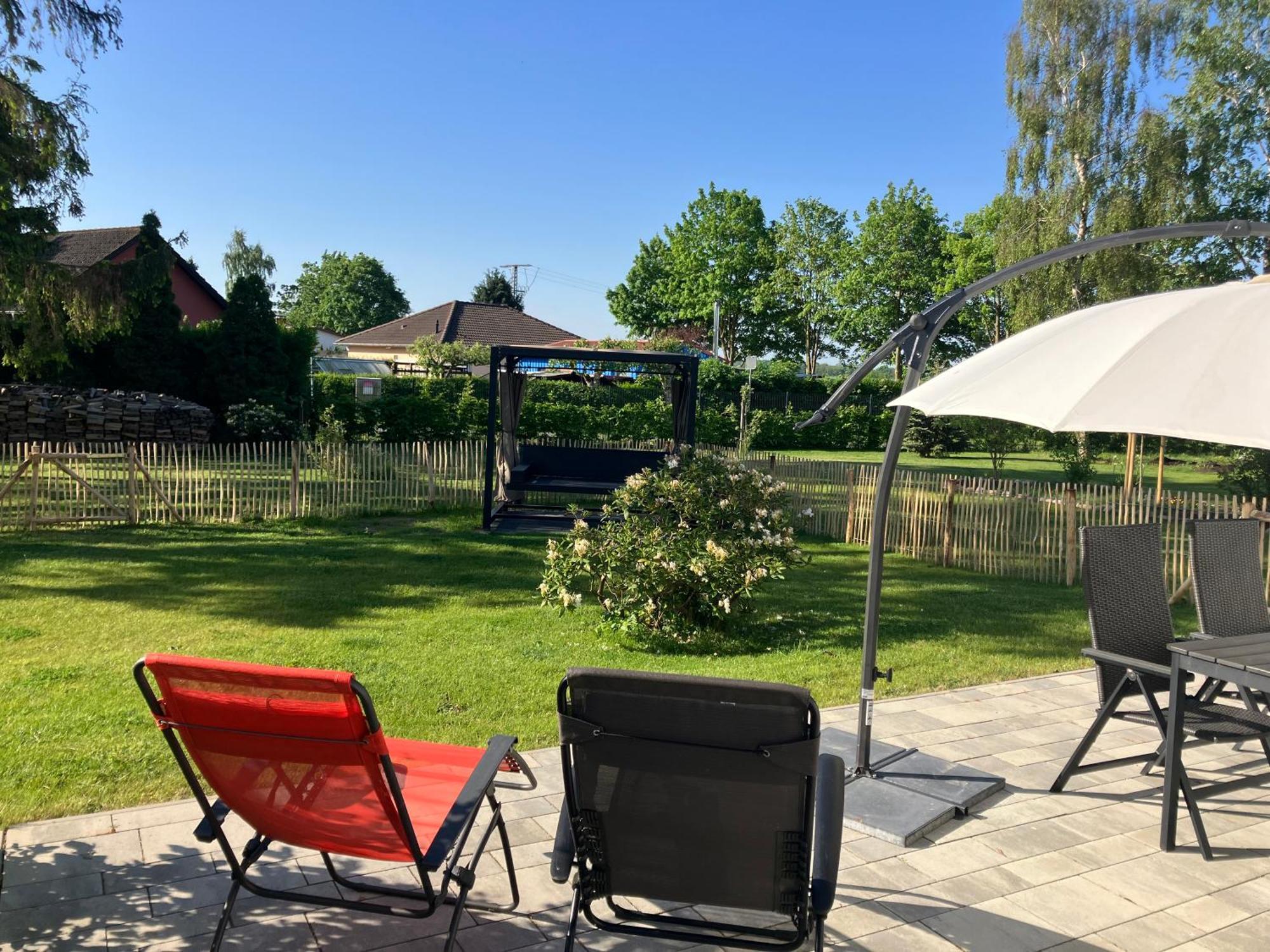 Grosse 4 Sterne Ferienwohnung Beim Boddenstrand Sundhagen-Niederhof Zewnętrze zdjęcie
