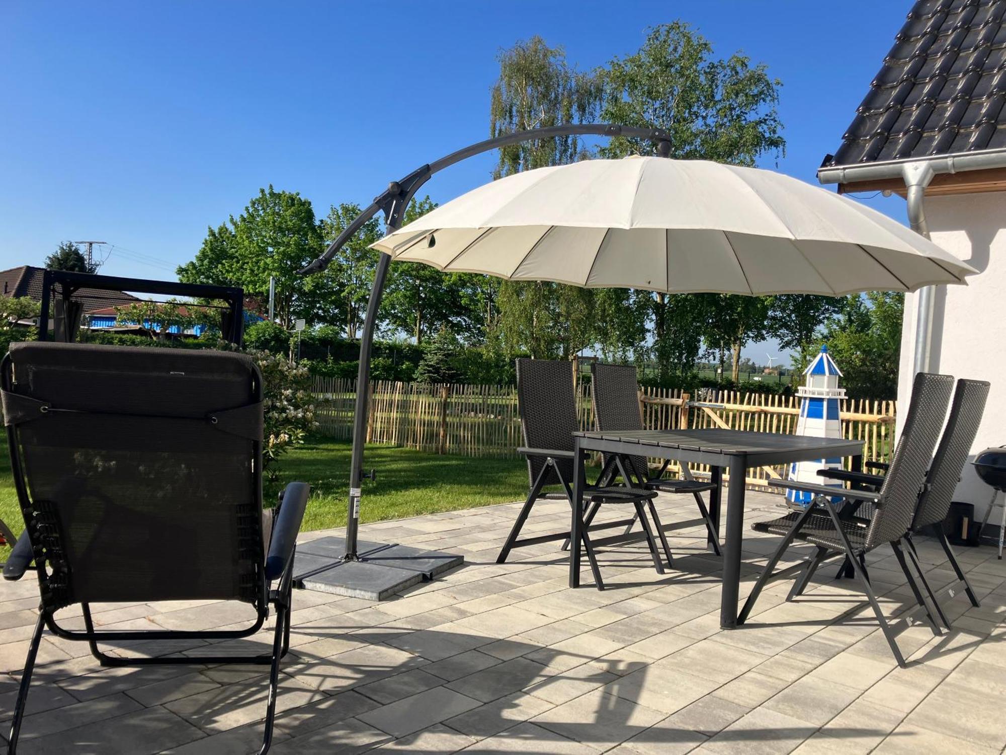 Grosse 4 Sterne Ferienwohnung Beim Boddenstrand Sundhagen-Niederhof Zewnętrze zdjęcie