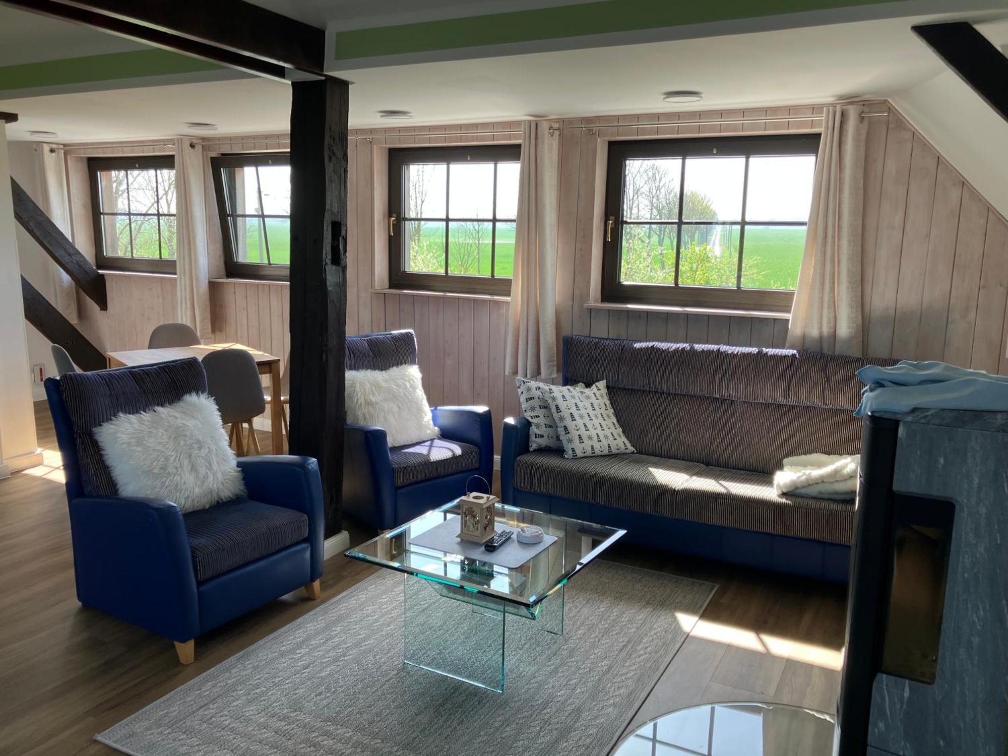 Grosse 4 Sterne Ferienwohnung Beim Boddenstrand Sundhagen-Niederhof Zewnętrze zdjęcie